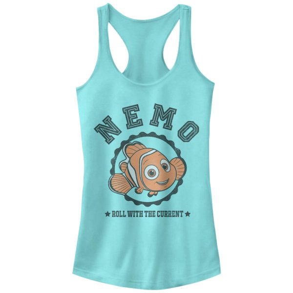 Junior_s Finding Dory Nemo Roll with Current Racerback Tank Top