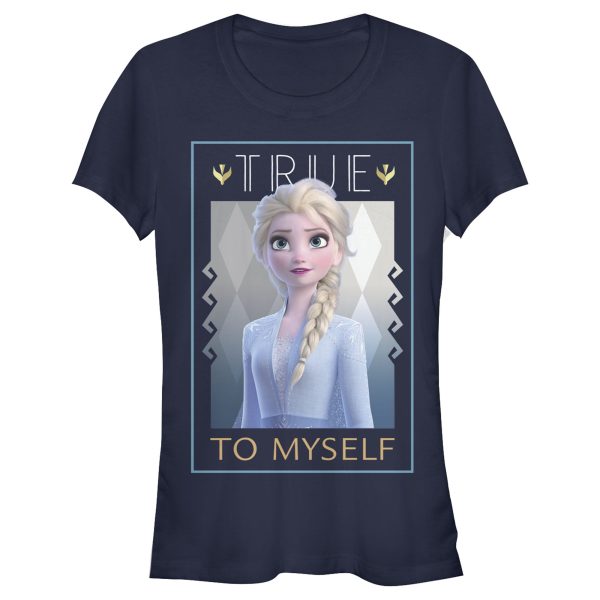 Junior_s Frozen 2 Elsa True To Myself Poster T-Shirt