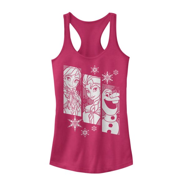 Junior_s Frozen Trio Racerback Tank Top