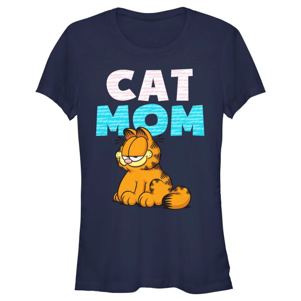 Junior_s Garfield Cat Mom T-Shirt