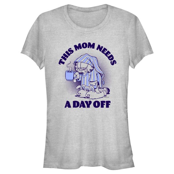 Junior_s Garfield This Mom Needs a Day Off T-Shirt