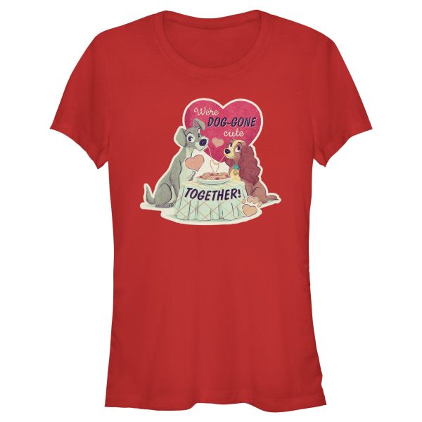 Junior_s Lady and the Tramp We_re Dog-Gone Cute T-Shirt