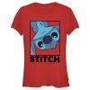Junior_s Lilo & Stitch Peekaboo Stitch Portrait T-Shirt
