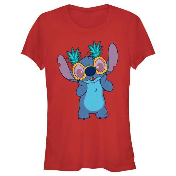 Junior_s Lilo & Stitch Pineapple Glasses Stitch T-Shirt