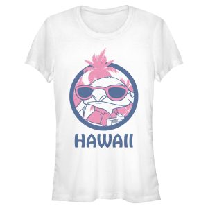 Junior_s Lilo & Stitch Pink Sunglasses Stitch T-Shirt