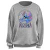 Junior_s Lilo & Stitch Pink and Blue Aloha Surf Sweatshirt