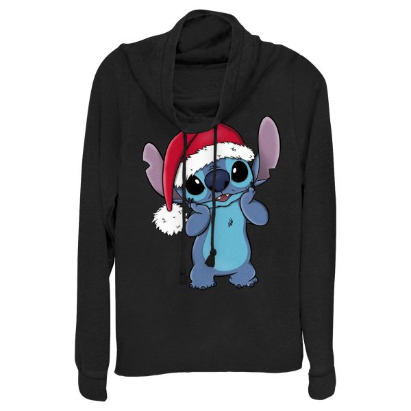 Junior_s Lilo & Stitch Santa Surprise Cowl Neck Sweatshirt