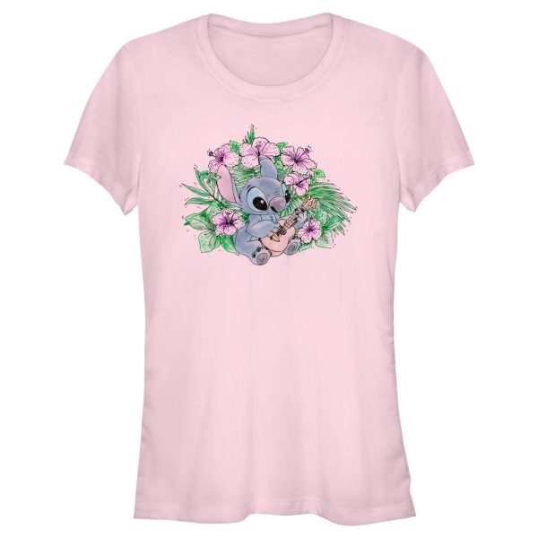 Junior_s Lilo & Stitch Sketchy Ukulele T-Shirt