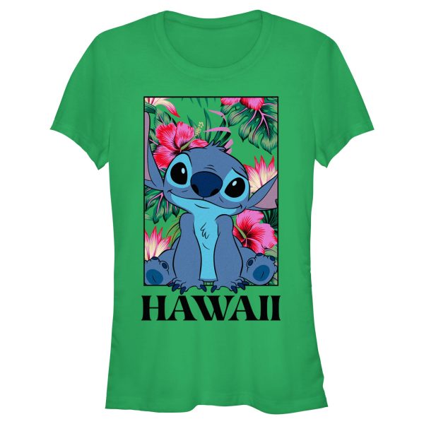 Junior_s Lilo & Stitch Tropical Hawaii Poster T-Shirt