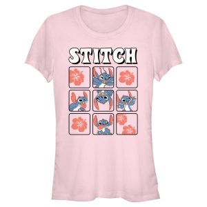 Junior_s Lilo & Stitch Tropical Portraits T-Shirt