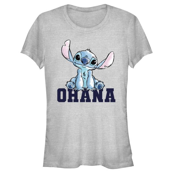 Junior_s Lilo & Stitch Watercolor Ohana T-Shirt