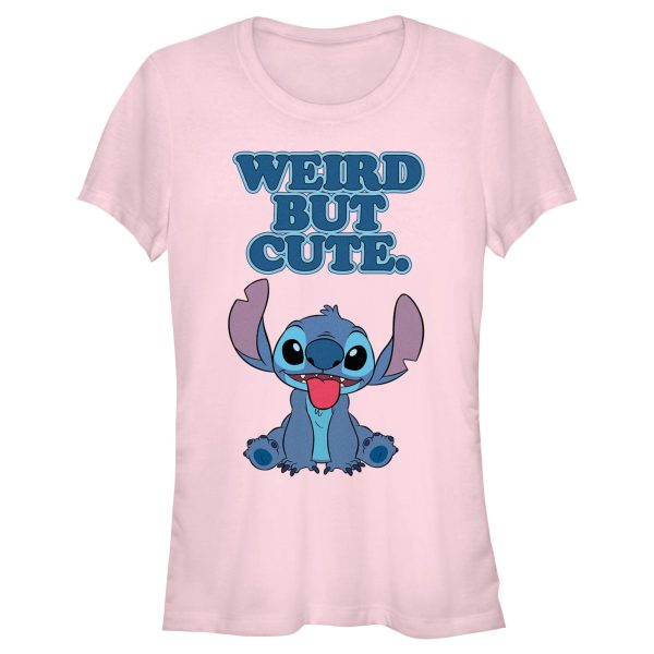 Junior_s Lilo & Stitch Weird but Cute T-Shirt