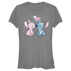 Junior_s Lilo & Stitch With Angel Couple T-Shirt