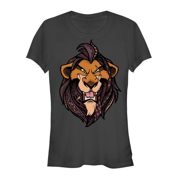 Junior_s Lion King Grinning Scar Face T-Shirt