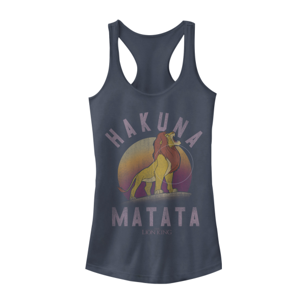 Junior_s Lion King Simba Hakuna Matata Racerback Tank Top