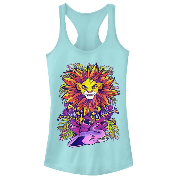 Junior_s Lion King Simba Jungle Parade Racerback Tank Top