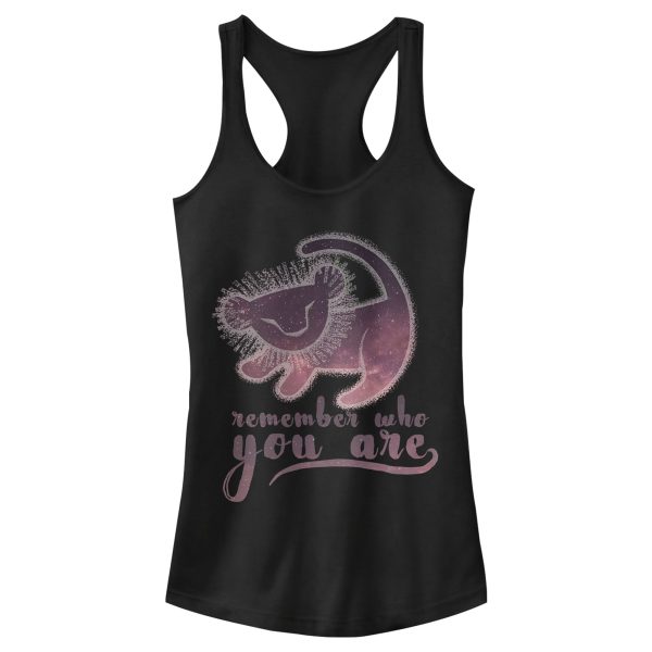 Junior_s Lion King Simba Remember Who You Are Racerback Tank Top