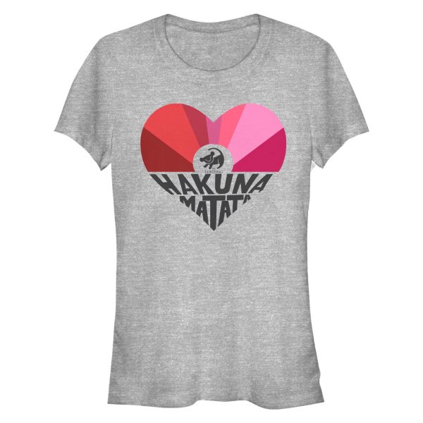 Junior_s Lion King Valentine Hakuna Matata Heart T-Shirt