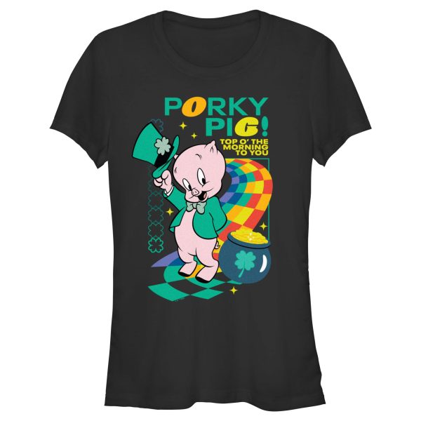 Junior_s Looney Tunes Porky Top o’ the Morning to You T-Shirt