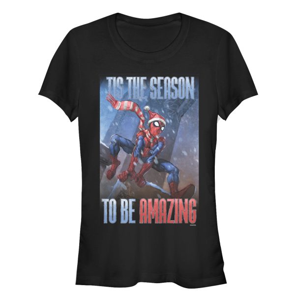 Junior_s Marvel Amazing Santa Spider-Man T-Shirt