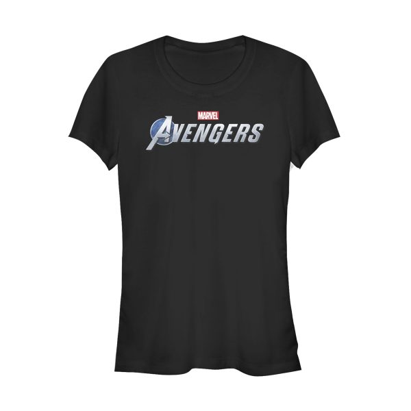 Junior_s Marvel Avengers Game Text Logo T-Shirt