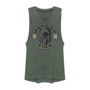 Junior_s Marvel Black Panther Warrior Prince 1966 Festival Muscle Tee