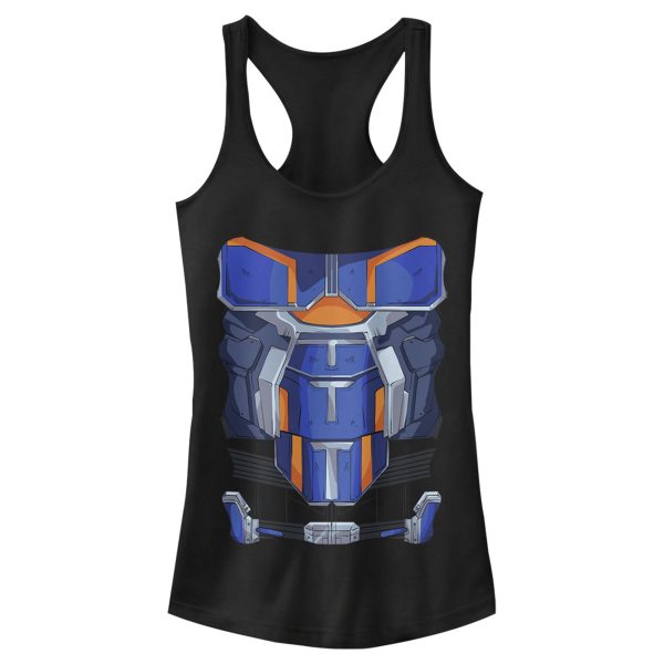 Junior_s Marvel Black Widow Taskmaster Costume Racerback Tank Top