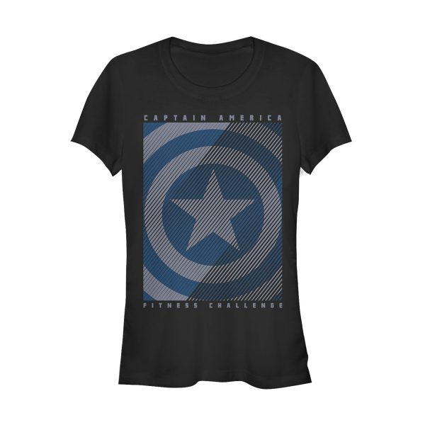 Junior_s Marvel Captain America Fitness Challenge Streaks T-Shirt