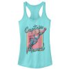 Junior_s Marvel Captain Marvel 90_s Vibe Racerback Tank Top