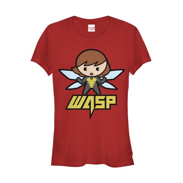 Junior_s Marvel Cartoon Kawaii Wasp T-Shirt