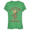 Junior’s Marvel Christmas Groot Galaxy Greetings Grandma T-Shirt