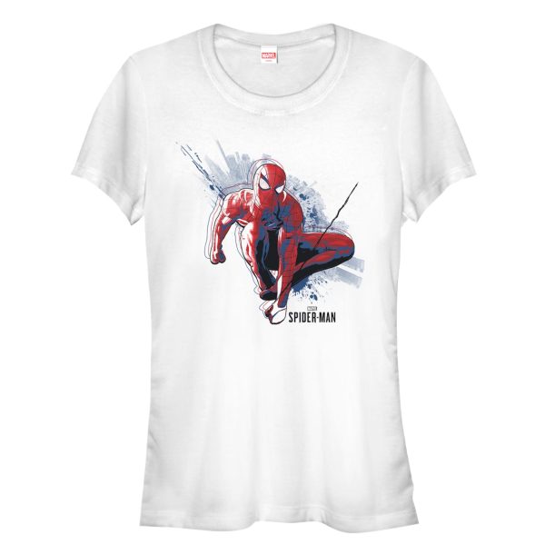 Junior’s Marvel Gamerverse Spider-Man City T-Shirt