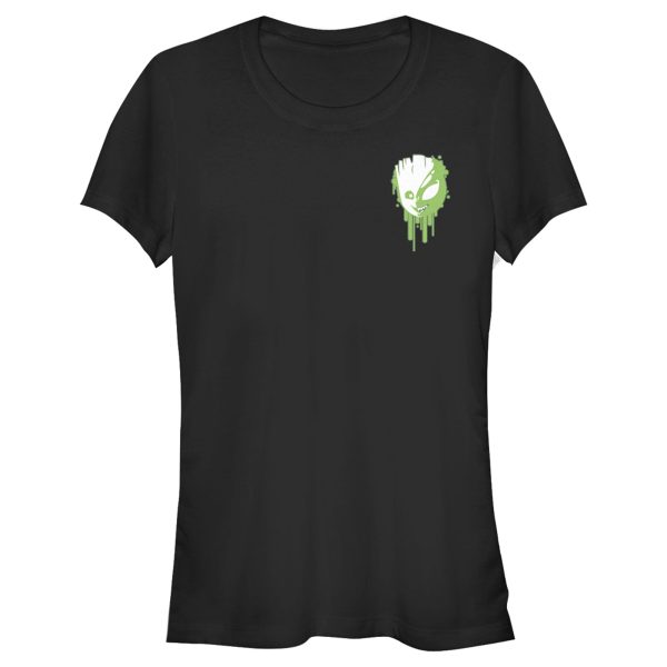 Junior’s Marvel Groot Venom Badge T-Shirt