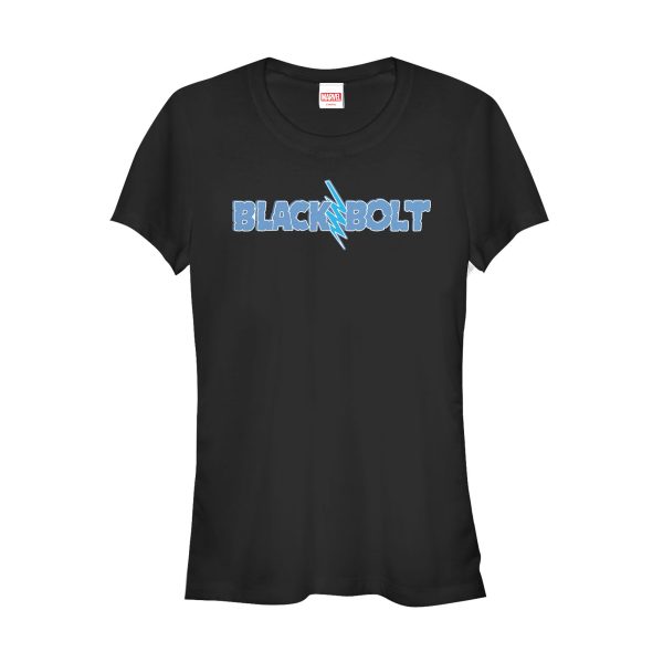 Junior’s Marvel Inhumans Bolt Logo T-Shirt