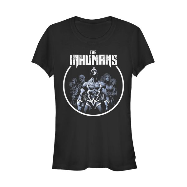 Junior’s Marvel Inhumans Team Circle T-Shirt