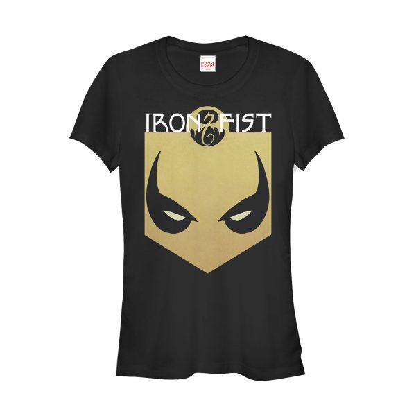 Junior’s Marvel Iron Fist Mask T-Shirt