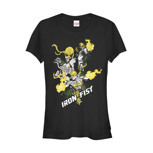 Junior’s Marvel Iron Fist Powerful T-Shirt