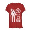 Junior’s Marvel Iron Man Stark 63 T-Shirt