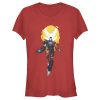 Junior’s Marvel Iron Man Venom Symbol T-Shirt