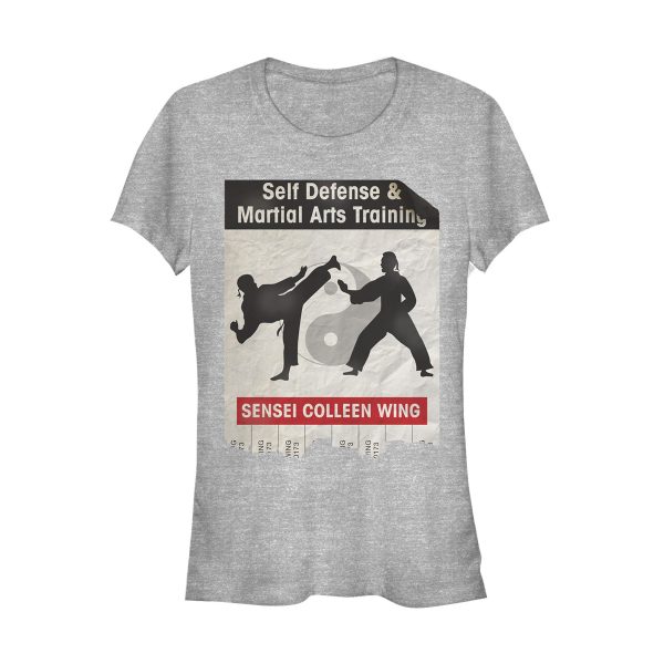 Junior’s Marvel Martial Arts Sensei Wing Ad T-Shirt