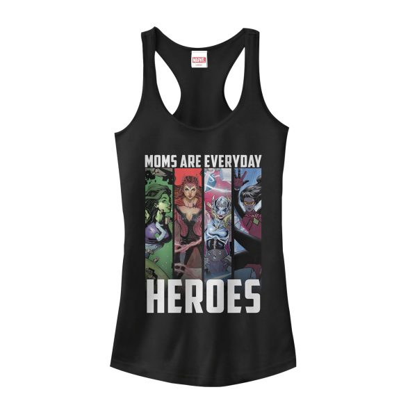 Junior’s Marvel Mother’s Day Everyday Heroes Racerback Tank Top