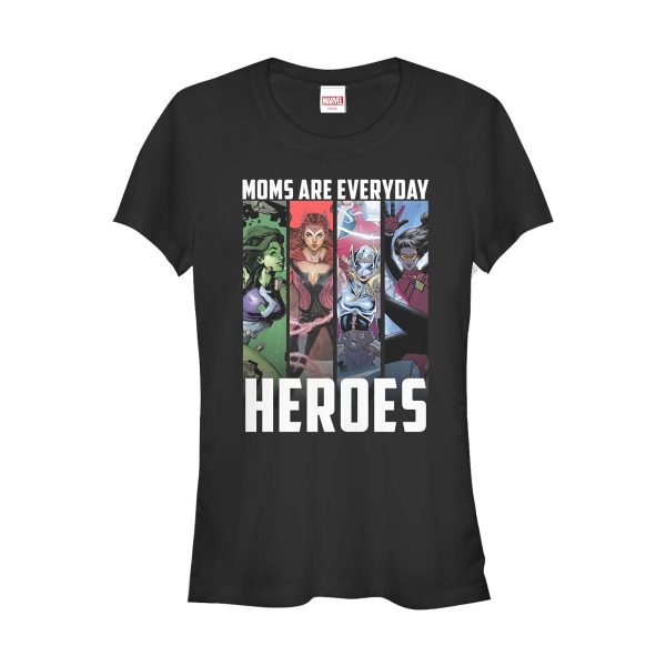 Junior’s Marvel Mother’s Day Everyday Heroes T-Shirt