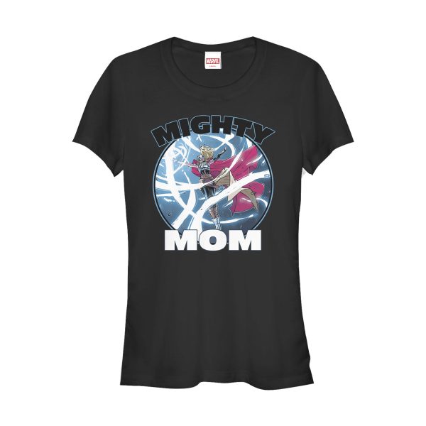 Junior’s Marvel Mother’s Day Mighty Thor Mom T-Shirt