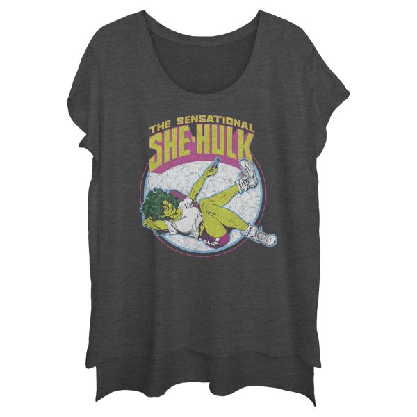 Junior’s Marvel Sensational She-Hulk Festival Muscle Tee