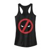 Junior’s Marvel Simple Deadpool Racerback Tank Top