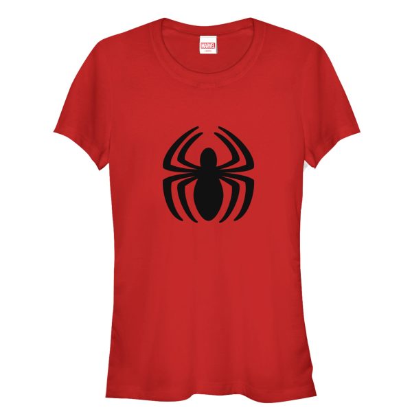 Junior’s Marvel Spider-Man Eight-legged Logo T-Shirt