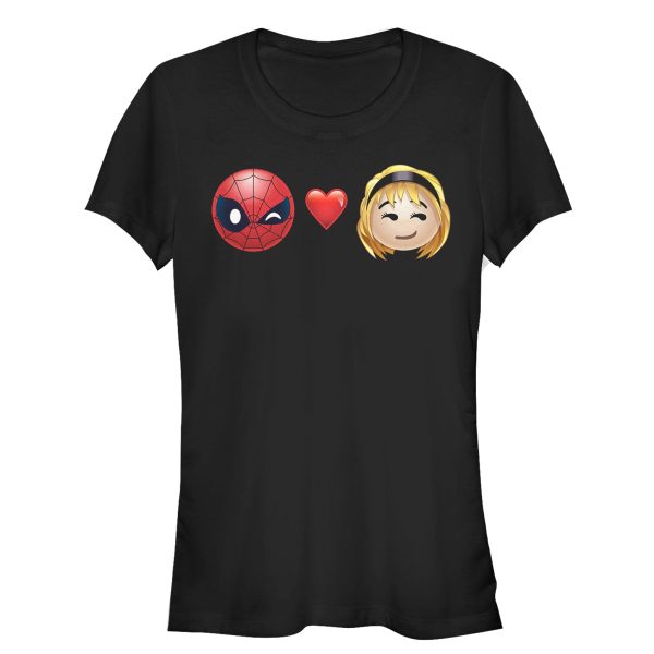 Junior’s Marvel Spider-Man and Gwen Love T-Shirt