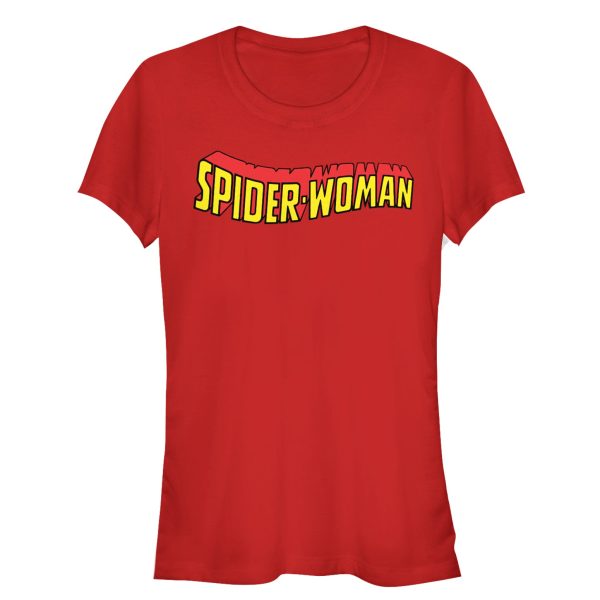 Junior’s Marvel Spider-Woman Logo T-Shirt