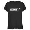 Junior’s Marvel Stark Industries Iron Man Logo T-Shirt