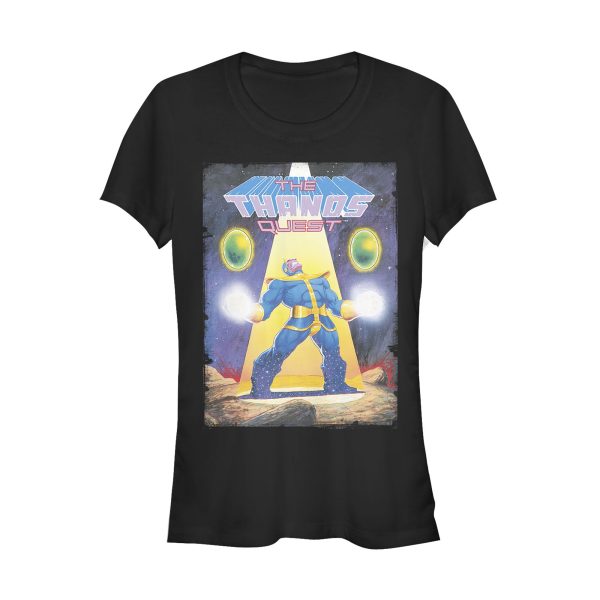 Junior’s Marvel Thanos Quest Comic Book T-Shirt